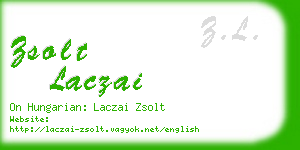 zsolt laczai business card